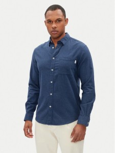 Pepe Jeans Koszula Aaron PM308804 Niebieski Regular Fit