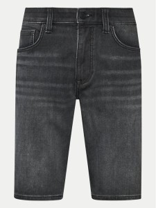 s.Oliver Szorty jeansowe 2142318 Szary Regular Fit