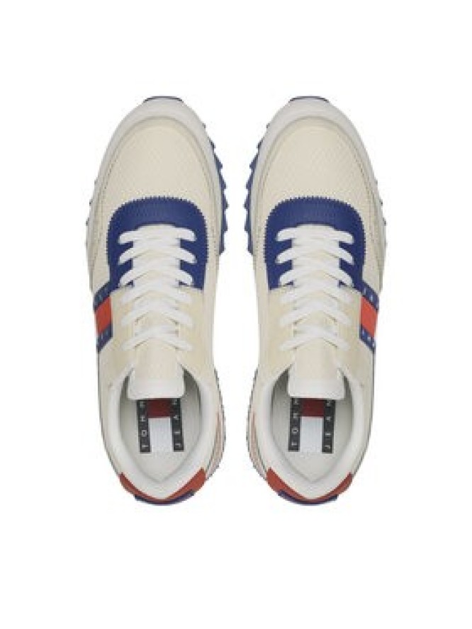 Tommy Jeans Sneakersy Tjm Runner Translucent EM0EM01219 Beżowy