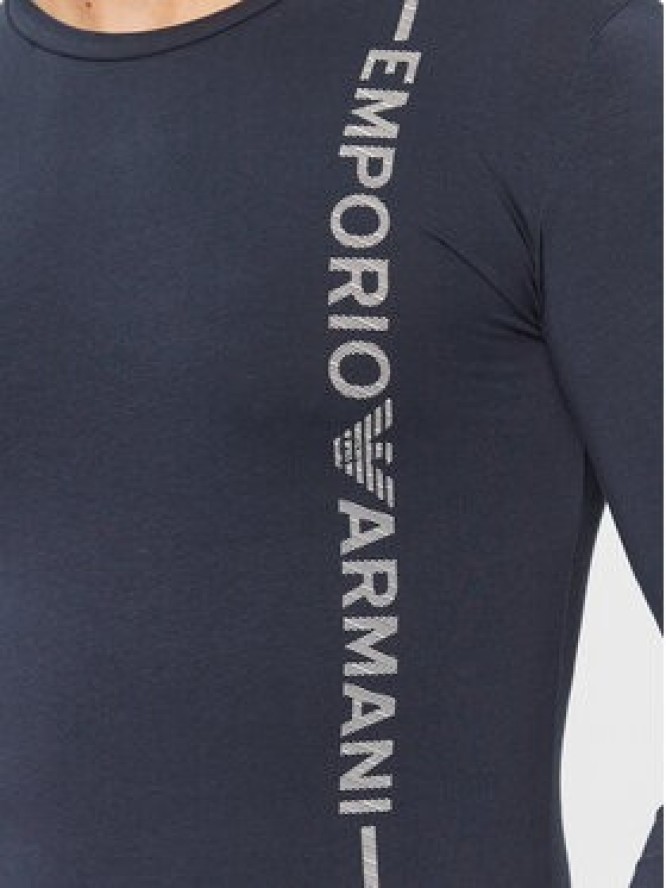 Emporio Armani Underwear Longsleeve 111023 3F523 00135 Granatowy Regular Fit