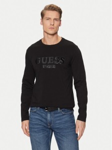 Guess Longsleeve M5RI13 J1314 Czarny Slim Fit