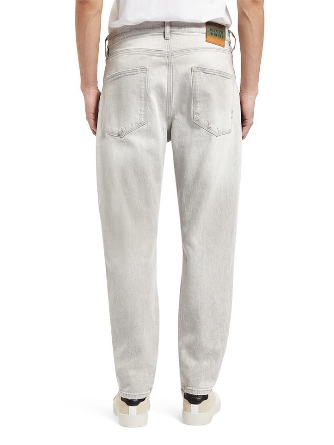 Scotch & Soda Dżinsy - Tapered fit - w kolorze szarym rozmiar: W33/L32