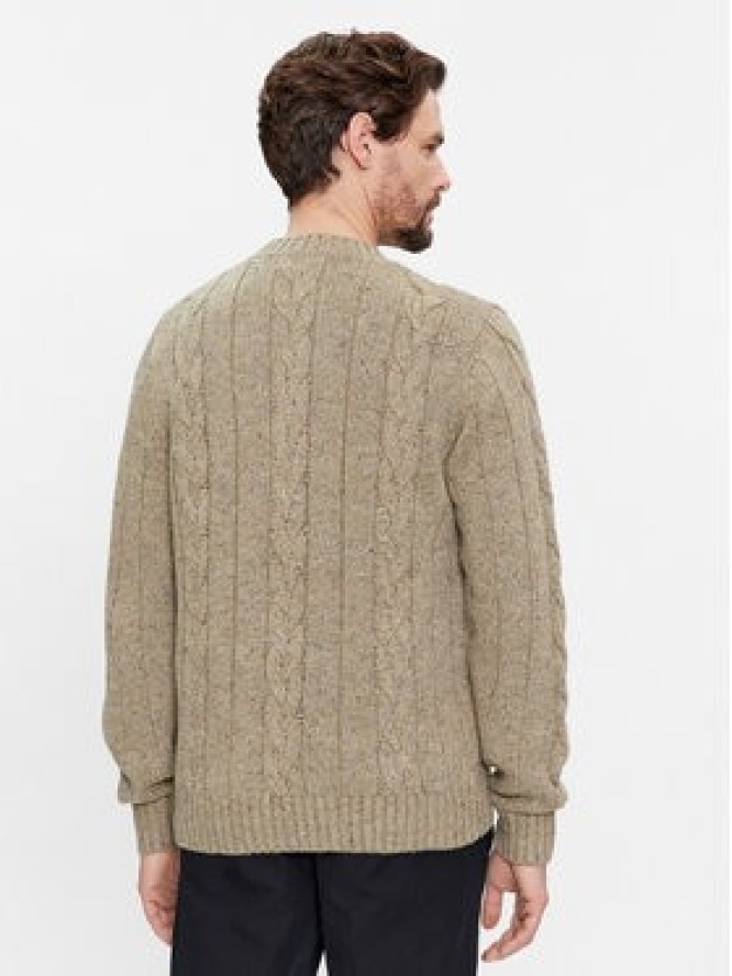 Jack&Jones Sweter 12247818 Beżowy Regular Fit