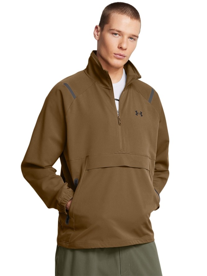 Bluza męska Under Armour UA Unstoppable Anorak Lc - brązowa