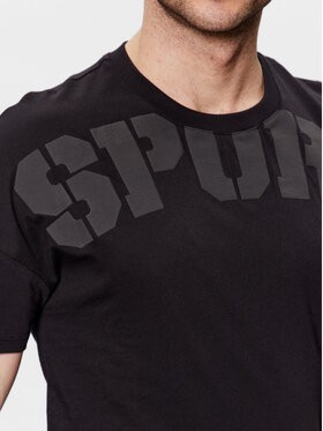 Plein Sport T-Shirt SACC MTK6031 SJY001N Czarny Regular Fit