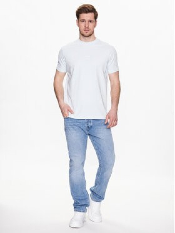 KARL LAGERFELD T-Shirt 755080 532221 Błękitny Regular Fit