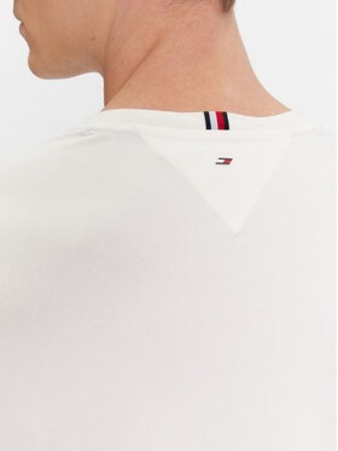 Tommy Hilfiger T-Shirt Graphic MW0MW32641 Biały Regular Fit