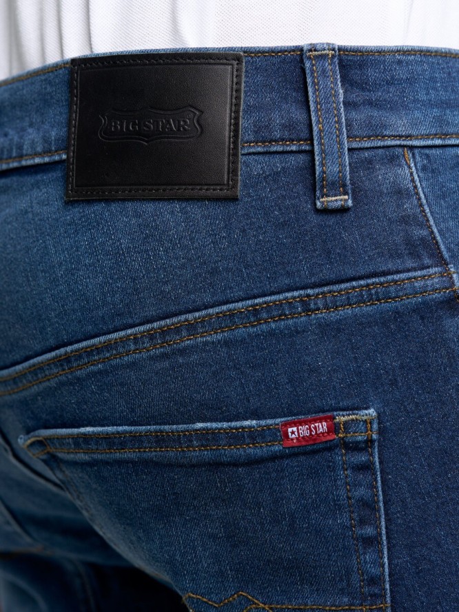 Spodnie jeans męskie dopasowane Martin 553