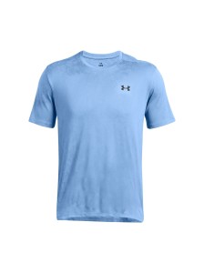 Koszulka treningowa męska Under Armour UA Tech Vent Geode Ss - niebieska