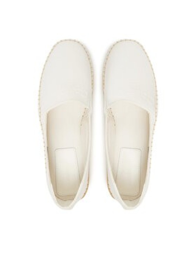 Calvin Klein Espadryle Espadrille Cv Logo HM0HM01808 Biały