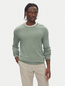 Lindbergh Sweter 30-80043 Beżowy Slim Fit