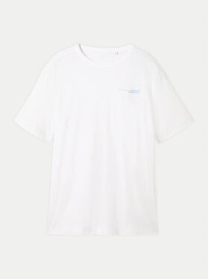 Tom Tailor T-Shirt 1040821 Biały Regular Fit