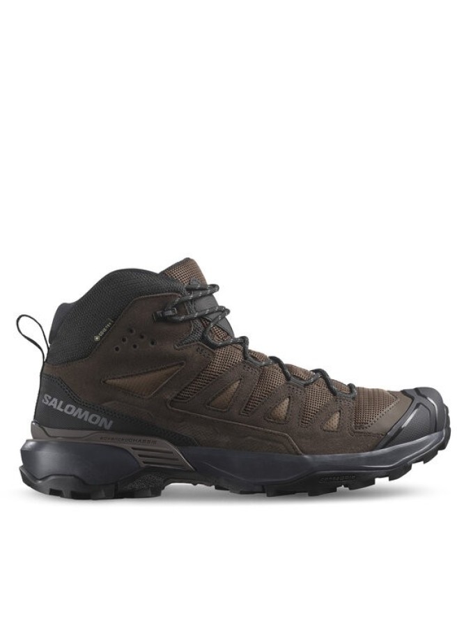 Salomon Trekkingi X Ultra 360 Leather Mid Gore-Tex L47570900 Brązowy