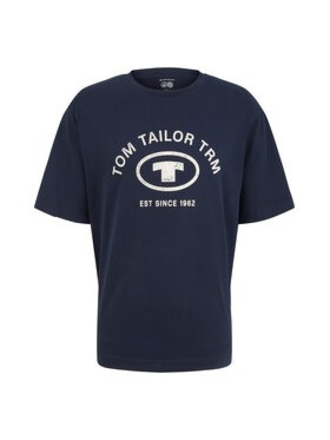 Tom Tailor T-Shirt 1035618 Granatowy Regular Fit