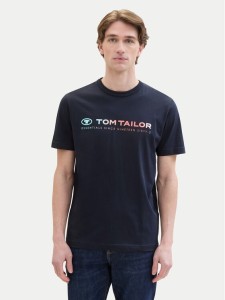 Tom Tailor T-Shirt 1041855 Granatowy Regular Fit