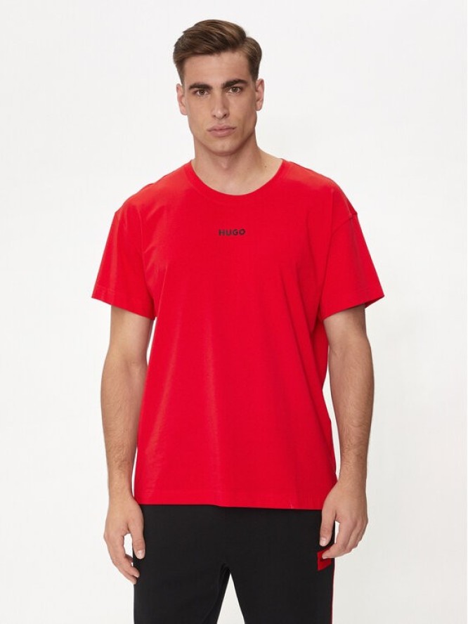 Hugo T-Shirt Linked 50518646 Czerwony Relaxed Fit