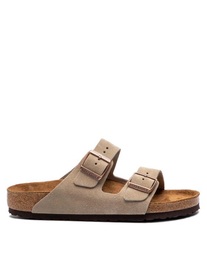 Birkenstock Klapki Arizona Bs 0951301 Szary