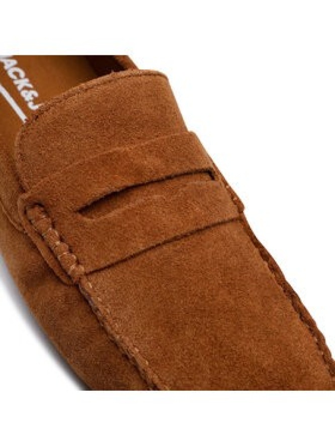 Jack&Jones Mokasyny Jfwjensen Suede Loafer 12203636 Brązowy