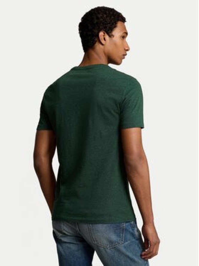 Polo Ralph Lauren T-Shirt 710671438392 Zielony Custom Slim Fit