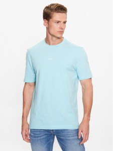 Boss T-Shirt 50473278 Błękitny Relaxed Fit