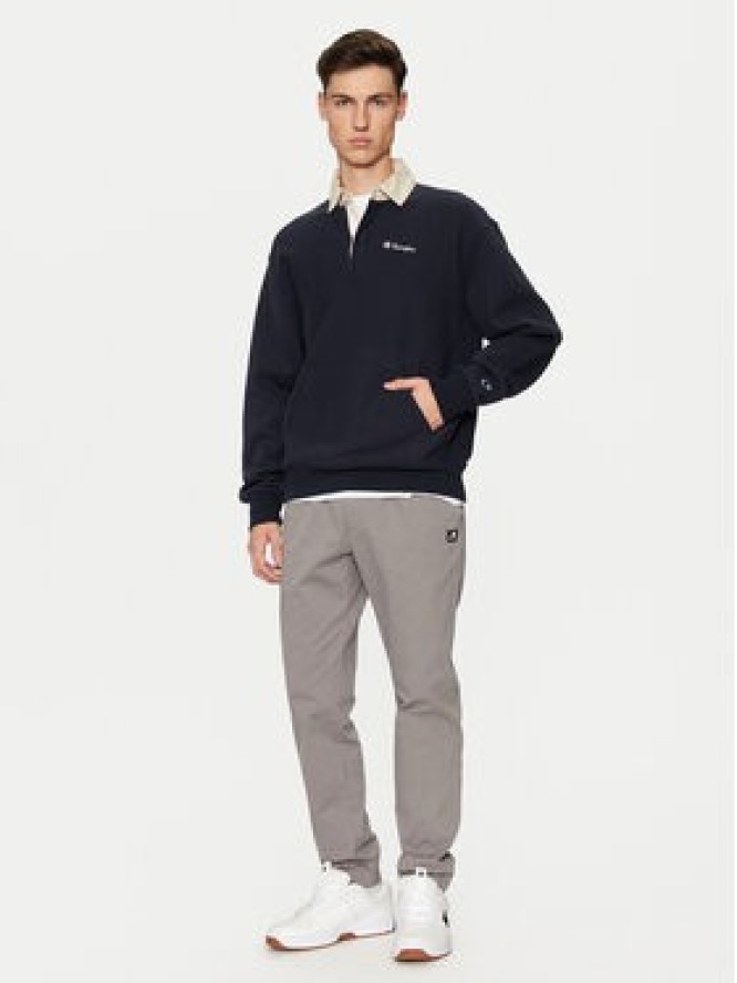 Champion Bluza 220708 Granatowy Relaxed Fit