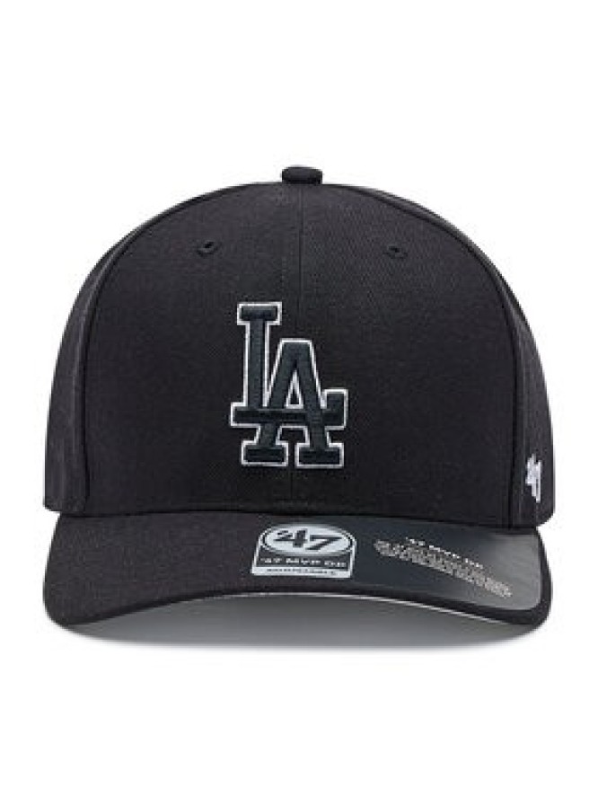 47 Brand Czapka z daszkiem Mlb Los Angeles Dodgers Cold Zone B-CLZOE12WBP-BKB Czarny