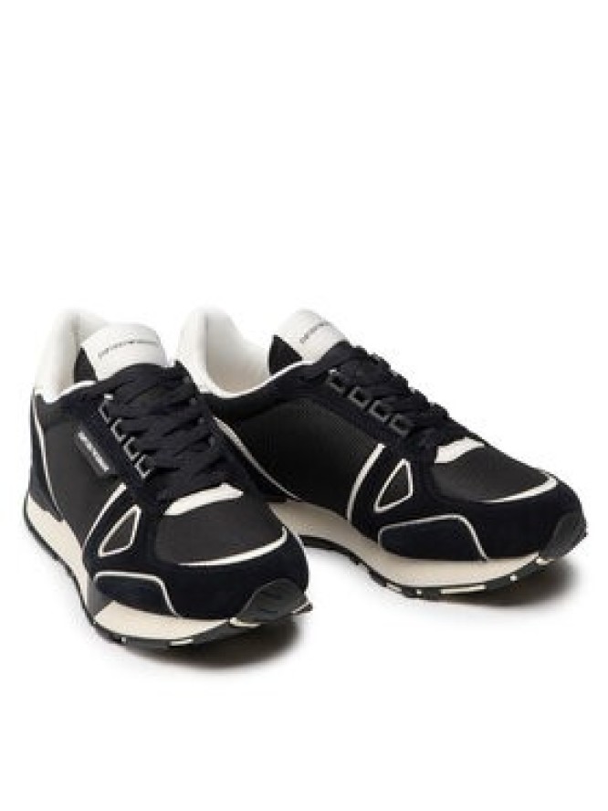 Emporio Armani Sneakersy X4X544 XM727 Q834 Granatowy