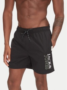 Jack&Jones Szorty kąpielowe Maui 12272799 Czarny Regular Fit