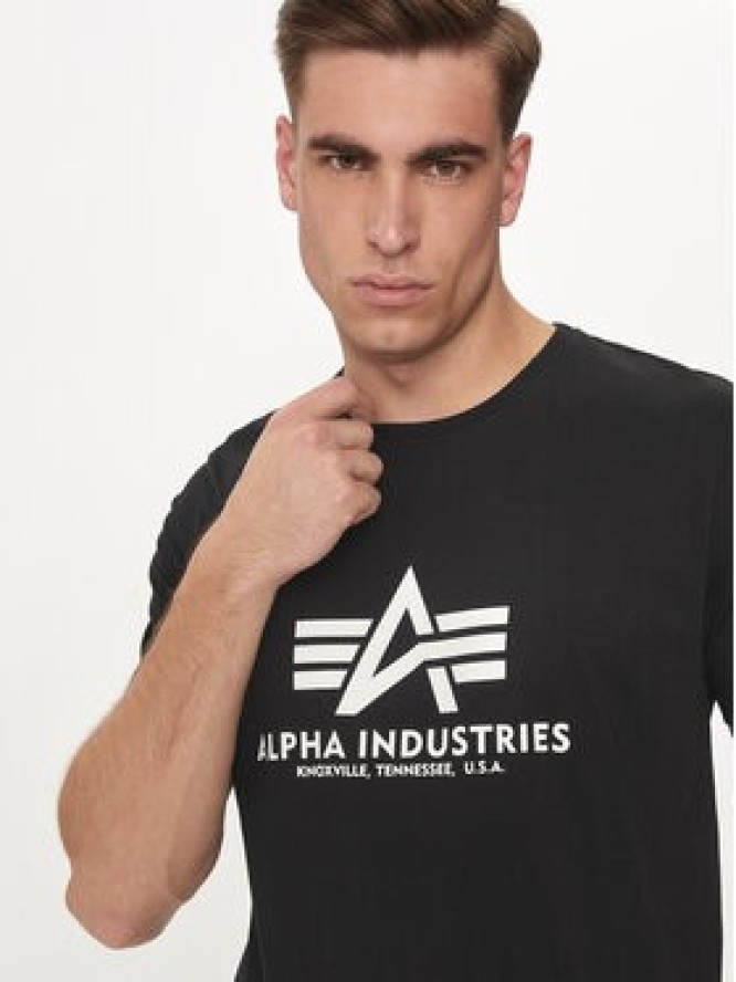 Alpha Industries Komplet 2 t-shirtów Basic 106524 Biały Regular Fit