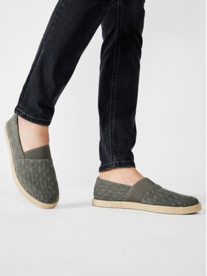 Quiksilver Espadryle AQYS700053 Szary