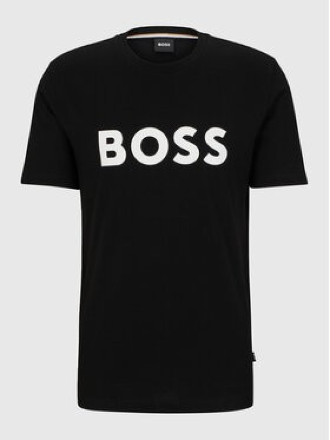 Boss T-Shirt 50495742 Czarny Regular Fit