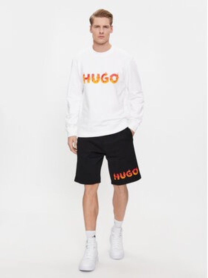 Hugo Bluza Ditmo 50504813 Biały Regular Fit