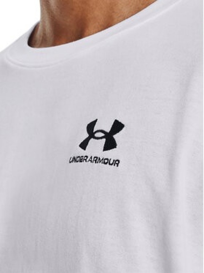 Under Armour T-Shirt Ua Logo Emb 1373997 Biały Relaxed Fit