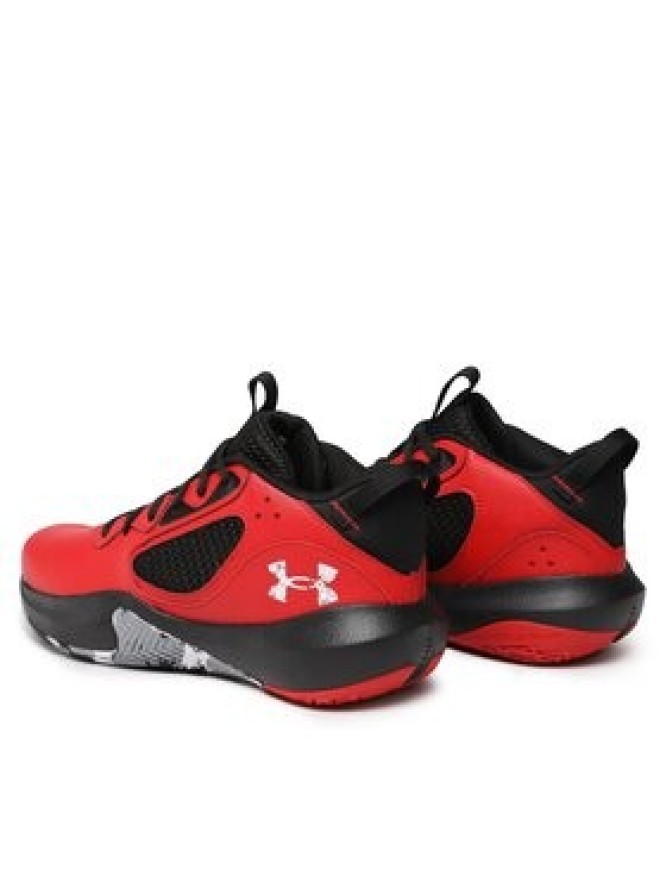 Under Armour Buty do koszykówki Ua Lockdown 6 3025616-600 Czerwony