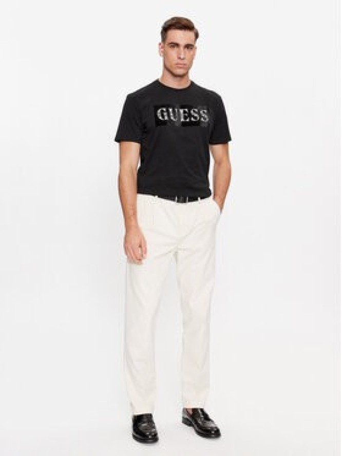 Guess T-Shirt M4RI70 K9RM1 Czarny Slim Fit