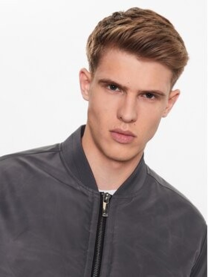 Calvin Klein Kurtka bomber Hero K10K109907 Szary Regular Fit