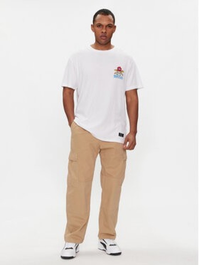 Brave Soul T-Shirt MTS-149POWER Biały Straight Fit