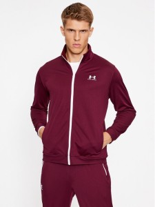 Under Armour Bluza Sportstyle Tricot Jacket 1329293 Bordowy Loose Fit