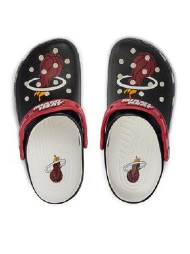 Crocs Klapki Crocs Classic Nba Miami Heats Clog 208861 Czarny