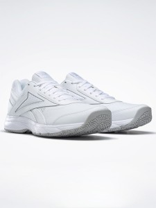 Reebok Skórzane sneakersy "Work N Cushion 4.0" w kolorze białym rozmiar: 42,5