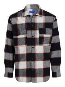 Jack & Jones Koszula - Regular fit - w kolorze czarno-szarym rozmiar: XL