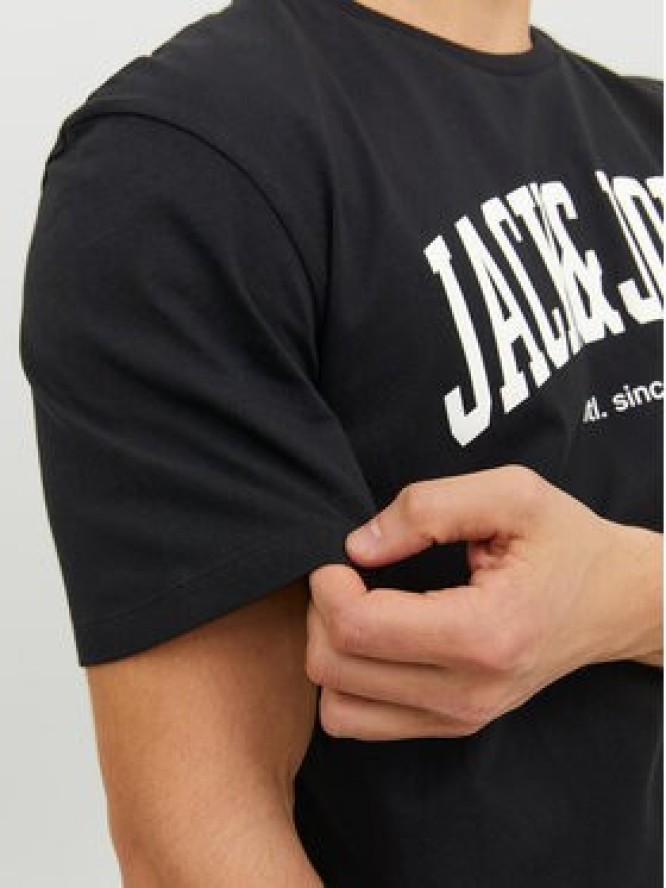 Jack&Jones T-Shirt Josh 12236514 Czarny Relaxed Fit