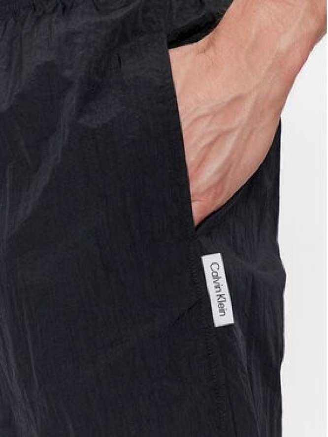 Calvin Klein Performance Spodnie dresowe 00GWS4P642 Czarny Regular Fit