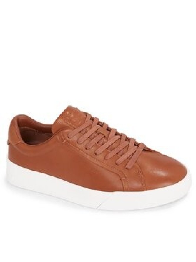 Tommy Hilfiger Sneakersy Th Court Best Cognac FM0FM05136 Brązowy