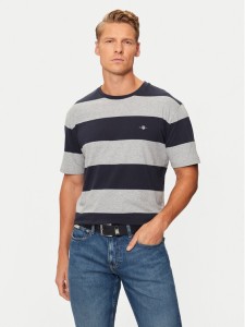 Gant T-Shirt 2003203 Szary Regular Fit