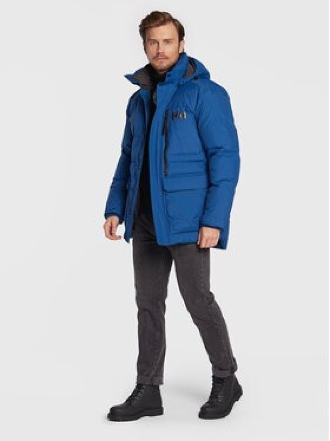 Helly Hansen Kurtka puchowa Tromsoe 53074 Granatowy Regular Fit