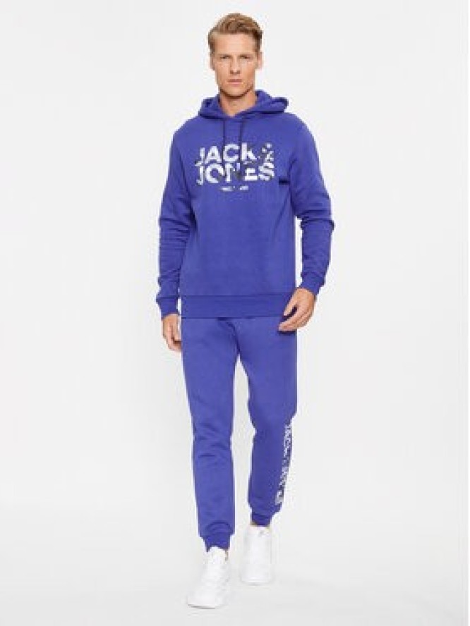 Jack&Jones Spodnie dresowe Gordon 12236747 Granatowy Regular Fit