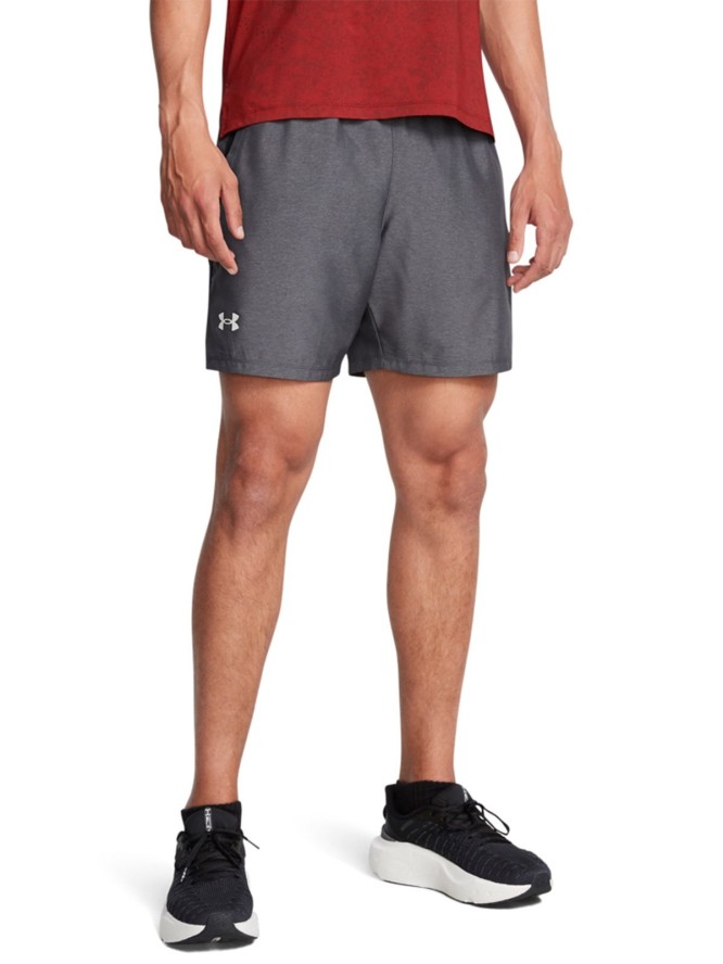 Spodenki do biegania męskie Under Armour UA Launch 7'' Heather Shorts - czarne