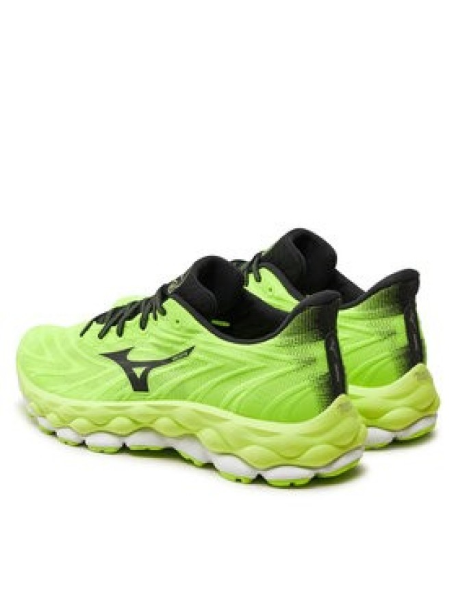 Mizuno Buty do biegania Wave Sky 8 J1GC2402 Zielony