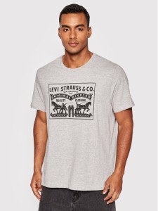 Levi's® T-Shirt 2-Horse Graphic 22495-0047 Szary Regular Fit